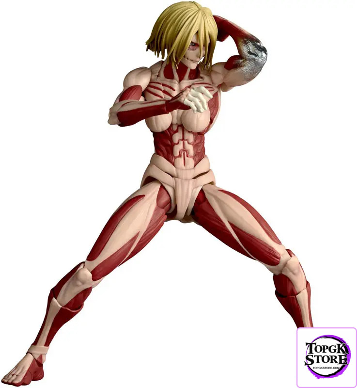 Kaiyodo – Revoltech Amazing Yamaguchi Attack on Titan Armored Titan & Female Titan (Licensed) - Photo 40 | TopGKSto