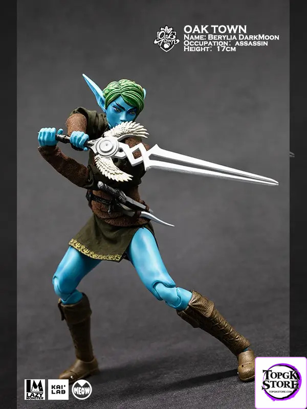 Lazy Monster Studio – Oak town Berylia Dark Moon Assassin & Sorceress (Licensed) - Photo 1 | TopGKStore
