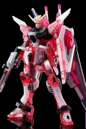 BANDAI SPIRITS - HG Mobile Suit Gundam SEED DESTINY Infinite Justice Gundam Clear Color Version (Licensed)
