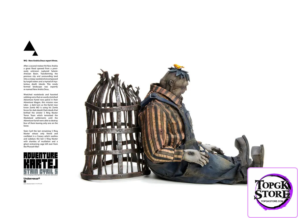 UNDERVERSE – Adventure Kartel 5 Ring Master – Stain Cyril 1/6 Action Figure (Licensed) - Photo 5 | TopGKStore