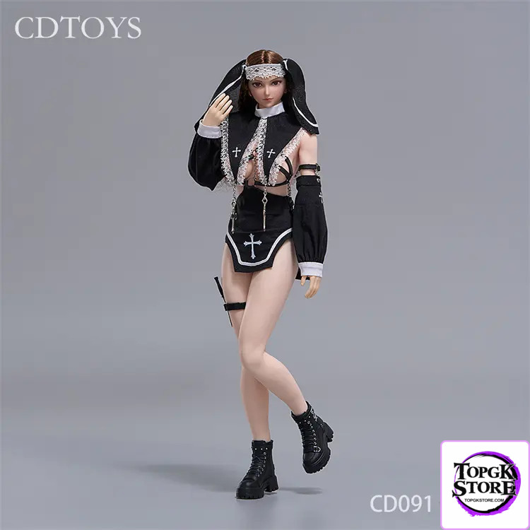 CDToys – CD091 1/6 Female Soldier Nurse Cosplay Outfit (Licensed) - Photo 4 | TopGKStore