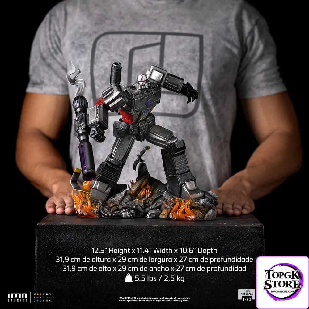 Iron Studio – Statue Megatron – Transformers – Demi Scale 1/20 HASBR129325-20 (Licensed) - Photo 3 | TopGKS