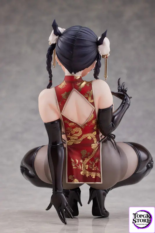 DIGIGIRL – Dragon Chinese Dress Sugata no Ane no Tomodachi Illustrated by Daiki Kase 1/6 Complete Figure (Licensed) - P