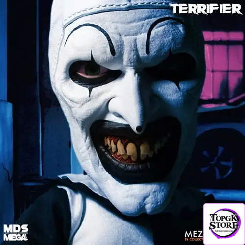 Mezco Studio – Terrifier: Art the Clown Doll & with Sound MDS Mega Scale 15-Inch Doll (Licensed) - Photo 4 | TopGKS
