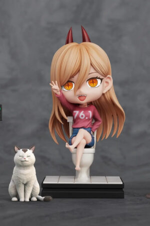 Popo Studio – Chibi Figure Power Tabletop Chainsaw Man - Photo 2 | TopGKStore