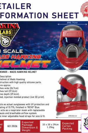 Ramen Toy – 1/1 MKNN05-MADS HAWKING HELMET MKNN05 (Licensed) - Photo 2 | TopGKStore