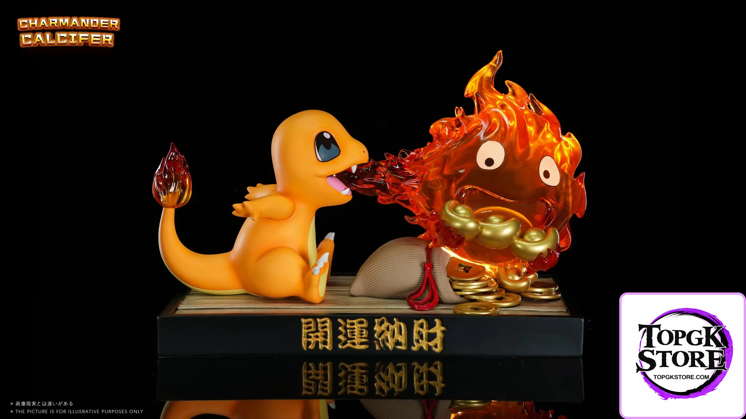 MMLAND Studio – Charmander and Calcifer Linkage Pokémon X Howl’s Moving Castle - Photo 4 | TopGKStore