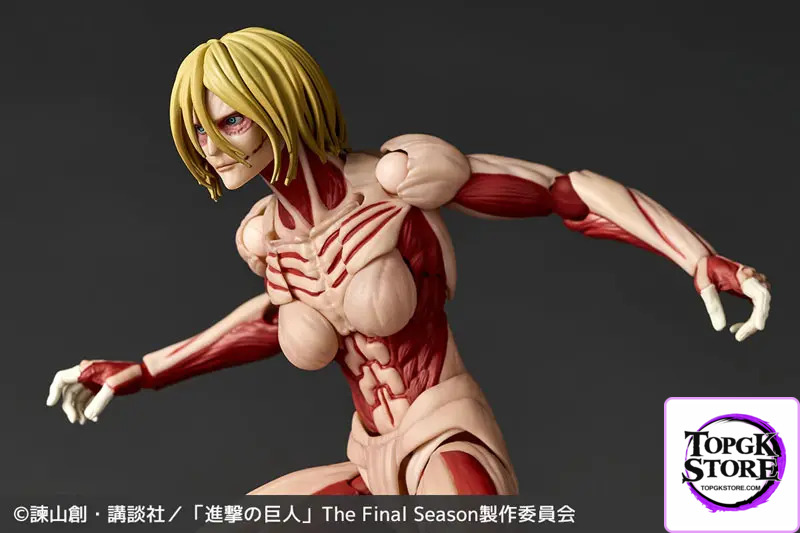 Kaiyodo – Revoltech Amazing Yamaguchi Attack on Titan Armored Titan & Female Titan (Licensed) - Photo 8 | TopGKStor