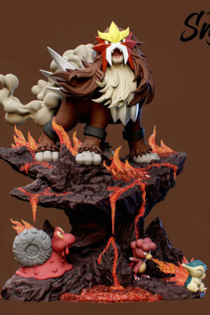 Smile Studio – Entei 3st series of the Ecology gk series Pokémon - Photo 1 | TopGKStore