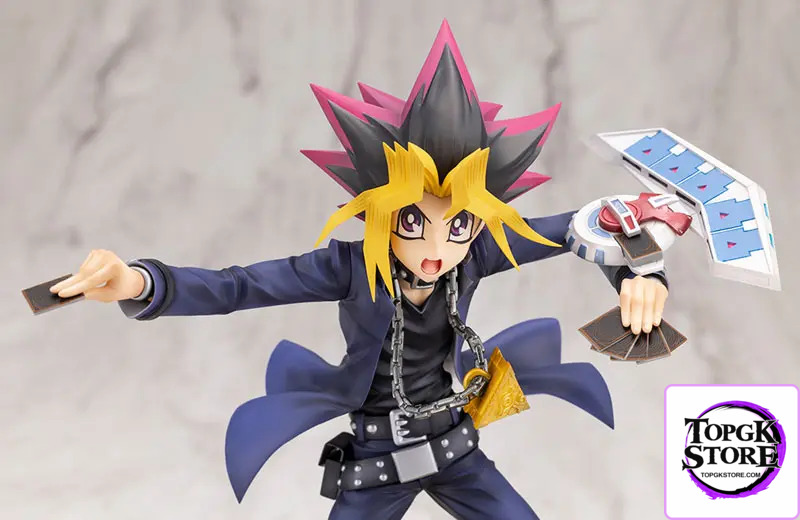 Kotobukiya – ARTFX J Yu-Gi-Oh! Duel Monsters Yugi Muto X Yugi Muto -Passionate Duelists- 1/7 Complete Figure (Licensed)