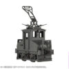 PLUM – 1/80 Paper Kit Choushi Dentetsu DeKi 3 Class Electric Locomotive (Black) (Licensed) - Photo 1 | TopGKStore