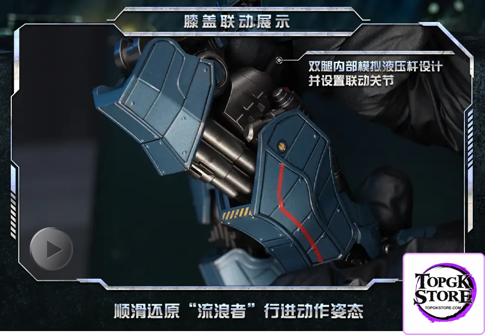 GONG Studio – Resonance Pacific Rim Danger Wanderer Diecast Action Figure (Licensed) - Photo 19 | TopGKStore