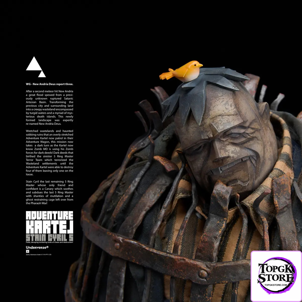 UNDERVERSE – Adventure Kartel 5 Ring Master – Stain Cyril 1/6 Action Figure (Licensed) - Photo 22 | TopGKStore