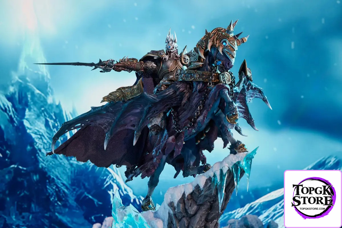 Blizzard Entertainment – World of Warcraft Lich King & Invincible Statue BLZ009 (Licensed) - Photo 1 | TopGKStore