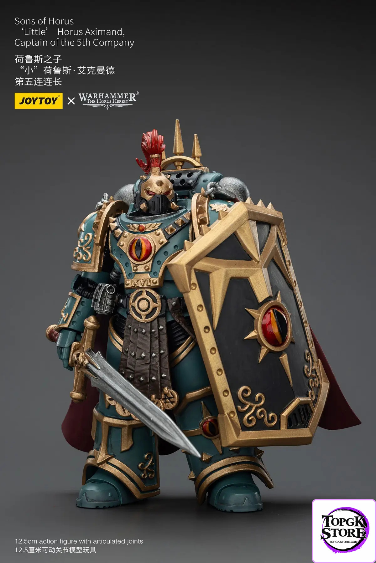 JOYTOY – Sons of Horus ‘Little’ Horus Aximand,Captain of the 5th Company JT01833 (Licensed) - Photo 8 | TopGKStor