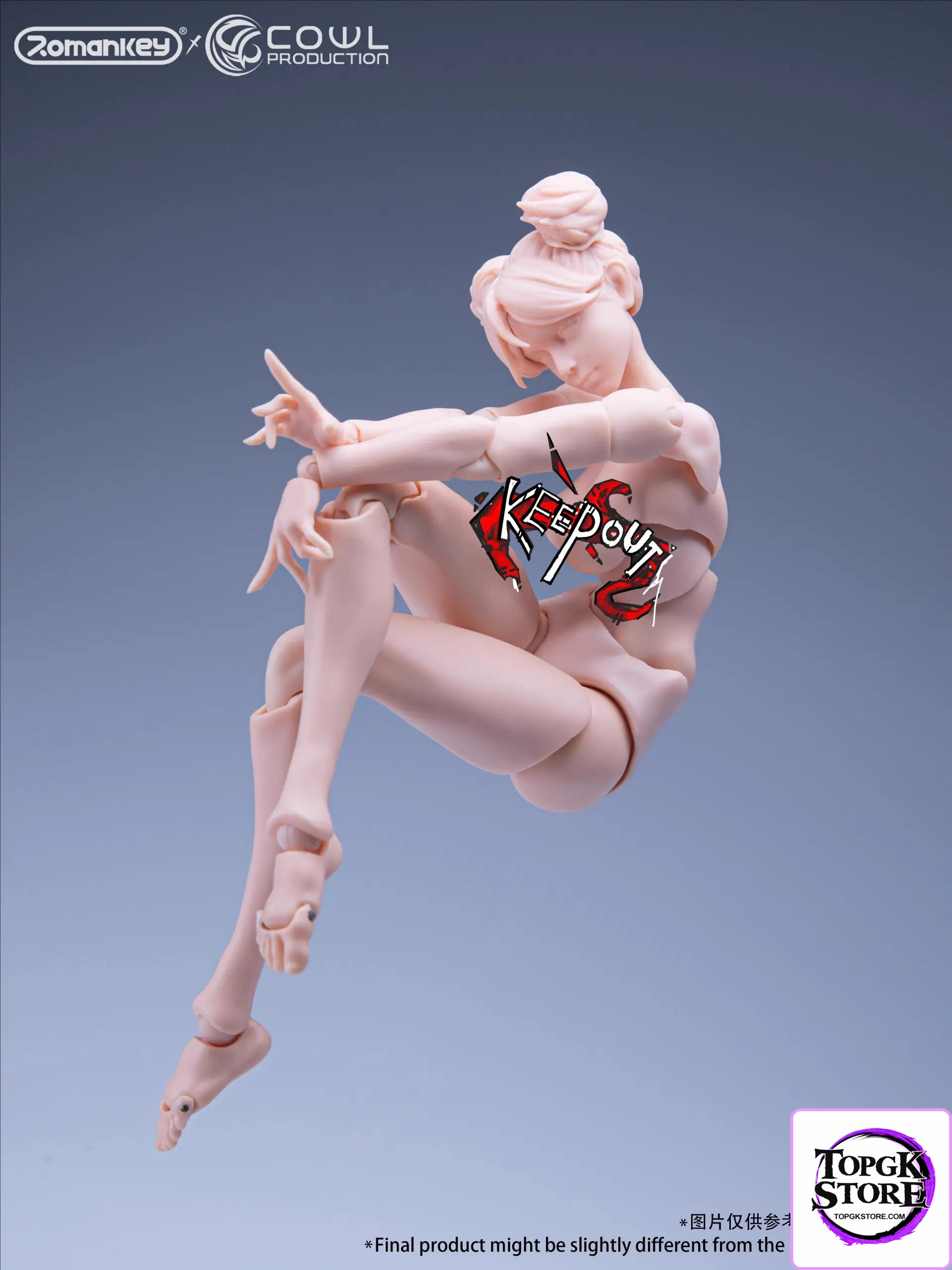 Romankey Studio – 1/12 Scale Highly Articulated Female Body Reissue (Licensed) - Photo 15 | TopGKStore