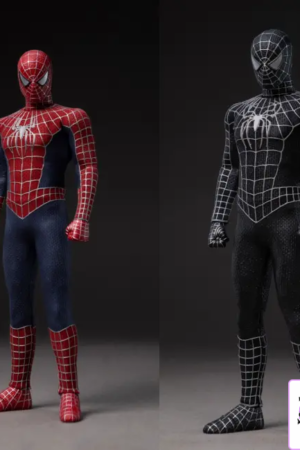 WLT Studio – Marvel 1/12 Spider Man Cloth Action Figure WLT04 WLT05 - Photo 1 | TopGKStore