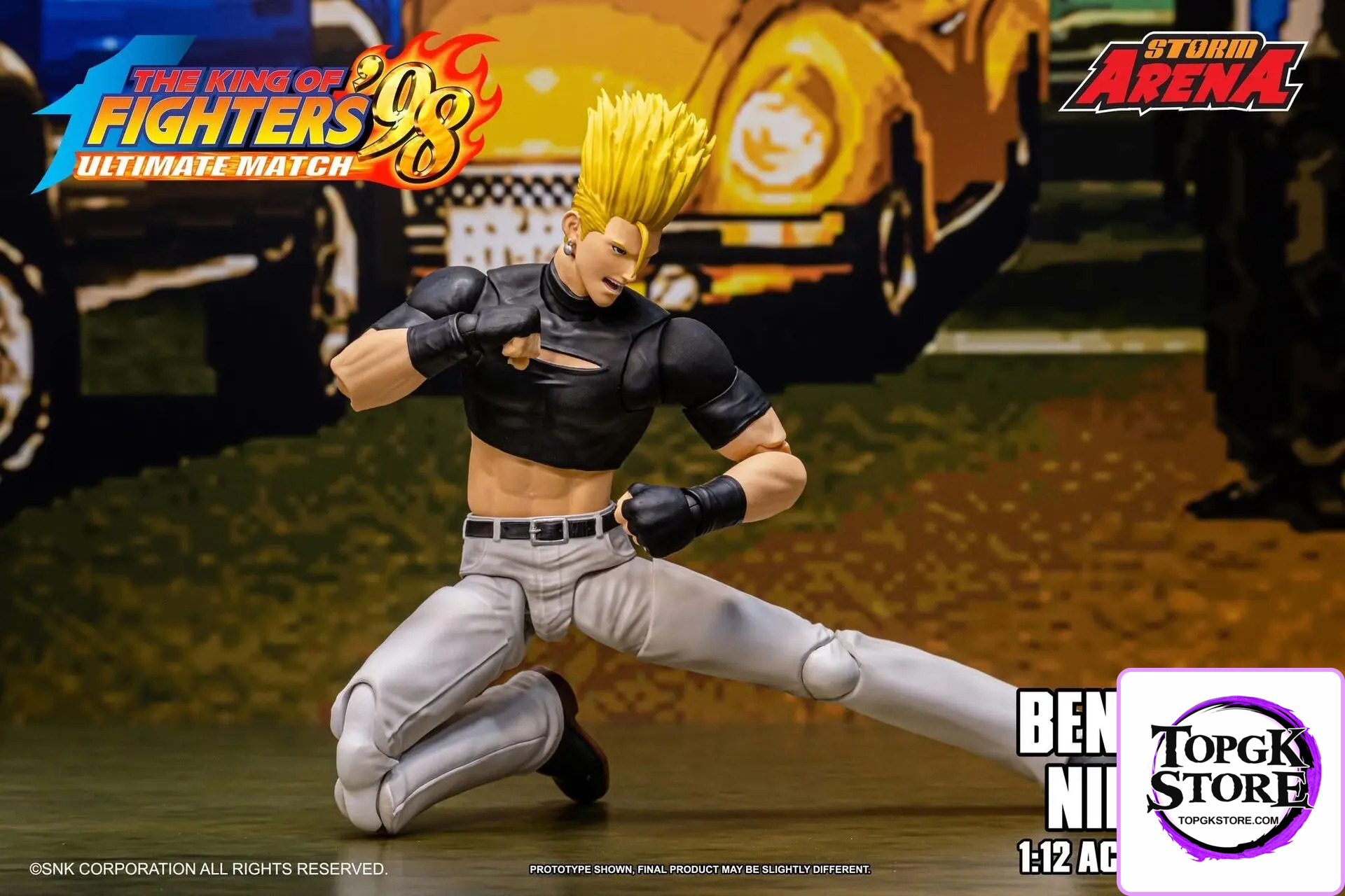 Storm Toys – 1/12 The King of Fighters ’98 Ultimate Match Nikaidou Benimaru Storm Arena (Licensed) - Photo 13 | T