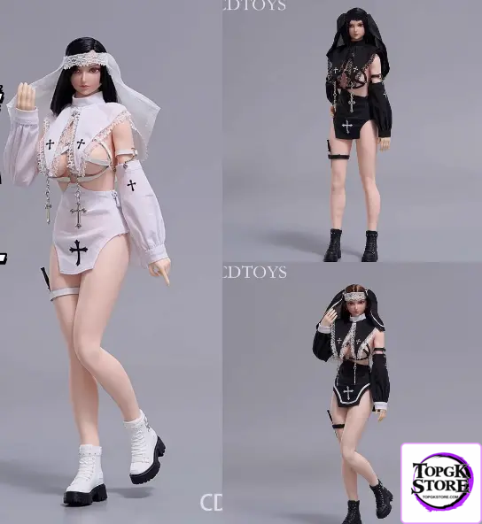CDToys – CD091 1/6 Female Soldier Nurse Cosplay Outfit (Licensed) - Photo 1 | TopGKStore