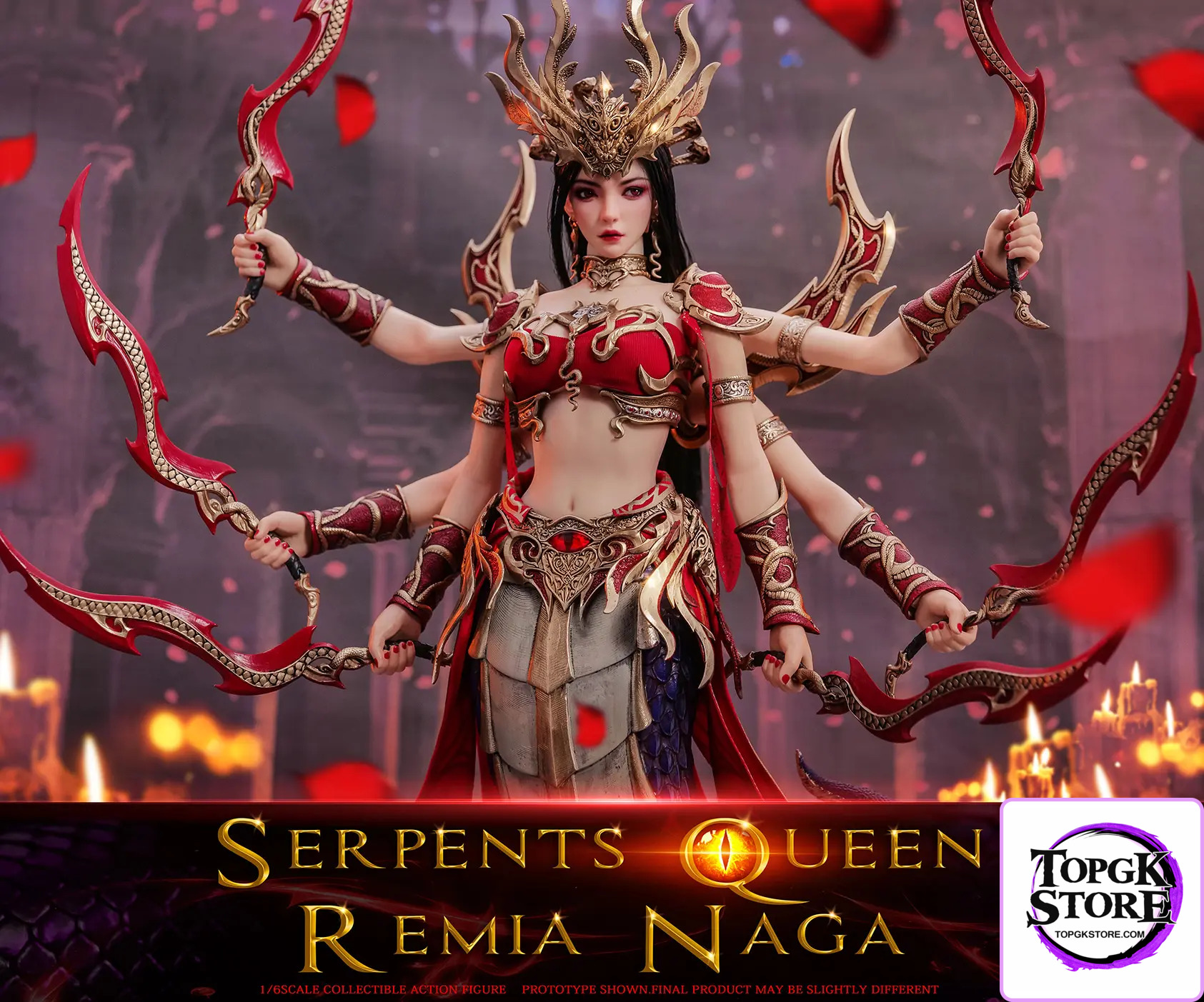 3STOYS – 1/6 Scale Lamia Queen Remia Fully Articulated Action Figure 3S018 (Licensed) - Photo 23 | TopGKStore