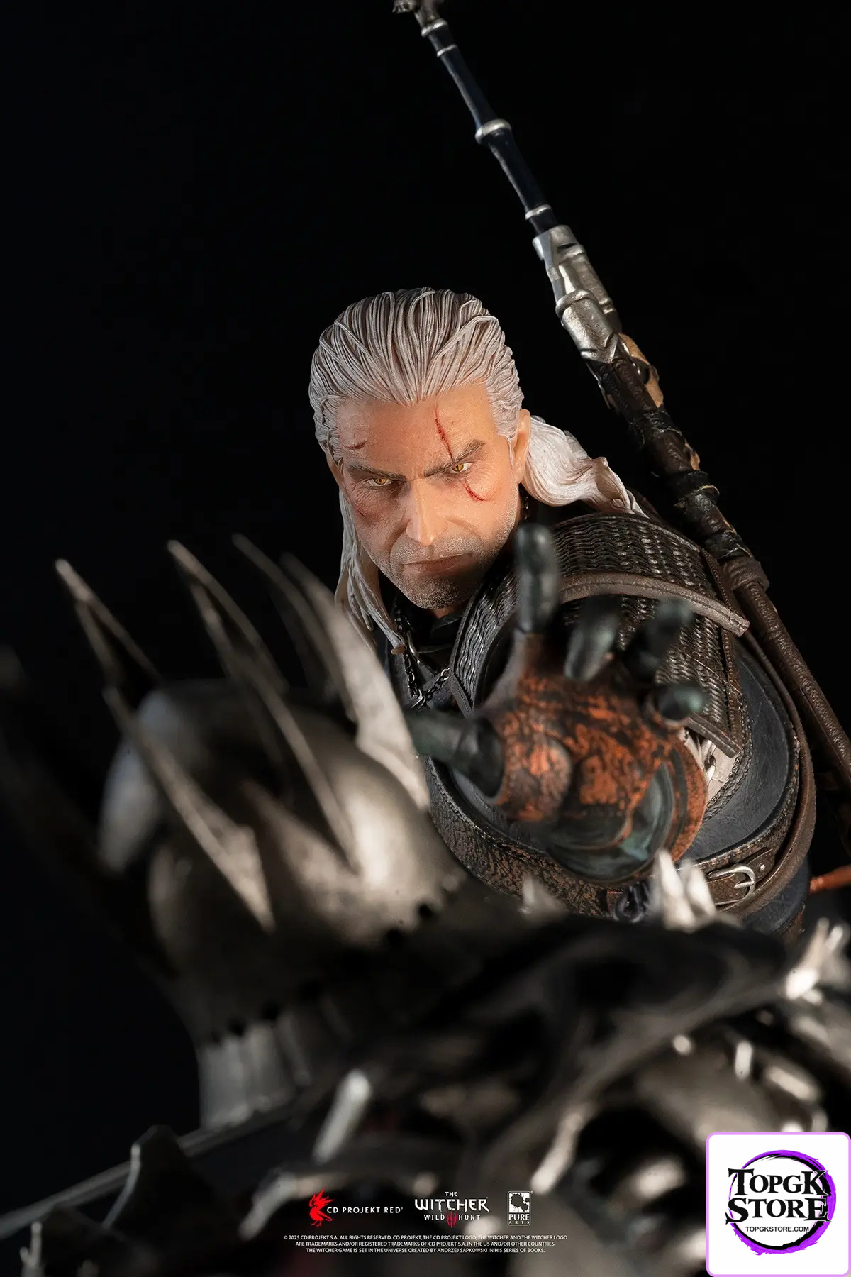 PureArts Studio – The Witcher 3: Wild Hunt Geralt vs Eredin 1/6 Scale Diorama PA011TW (Licensed) - Photo 32 | TopGKStor