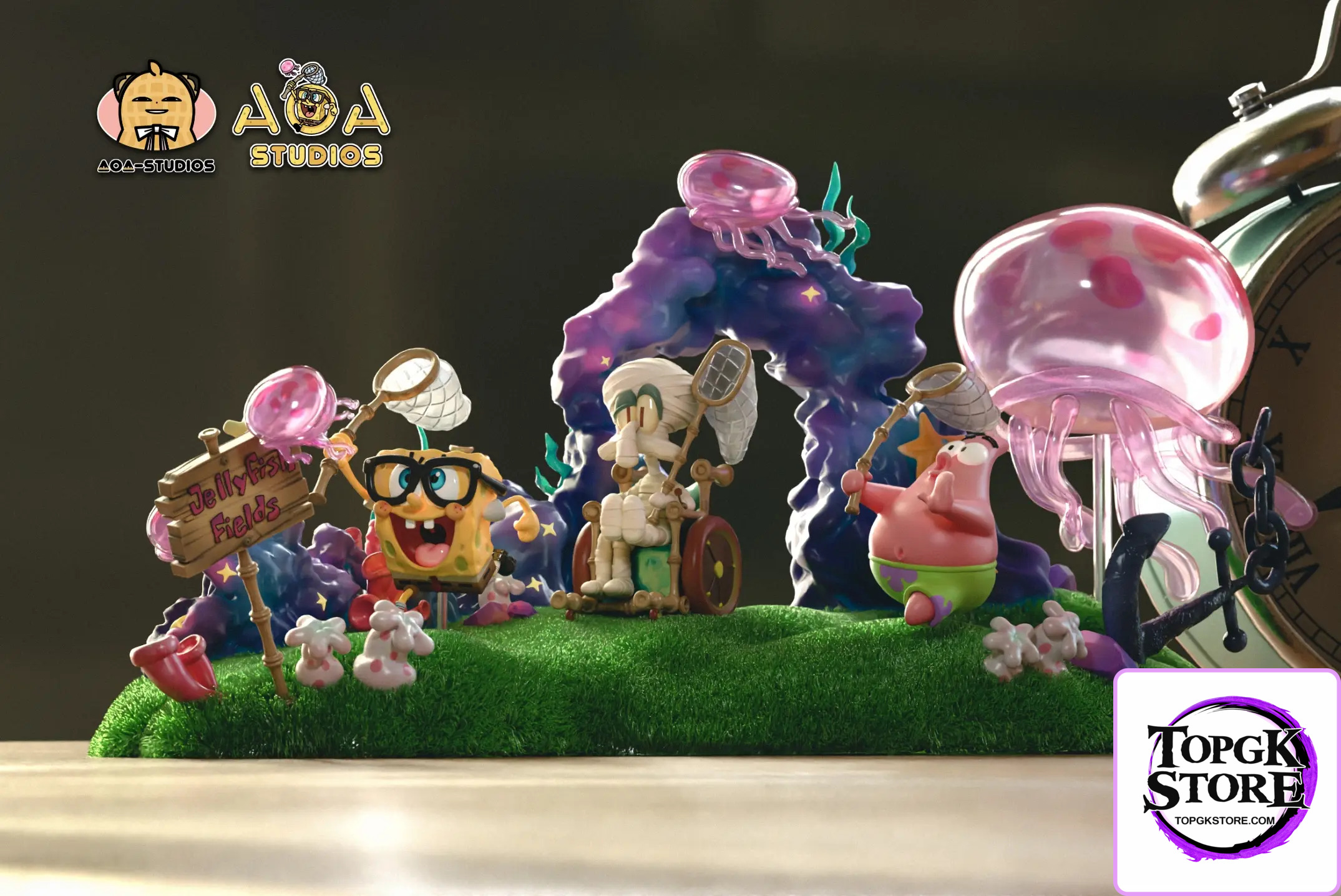 Aoa Studio – SpongeBob SquarePants Completion Plan #1 Jellyfish Field SpongeBob SquarePants - Photo 5 | TopGKStore