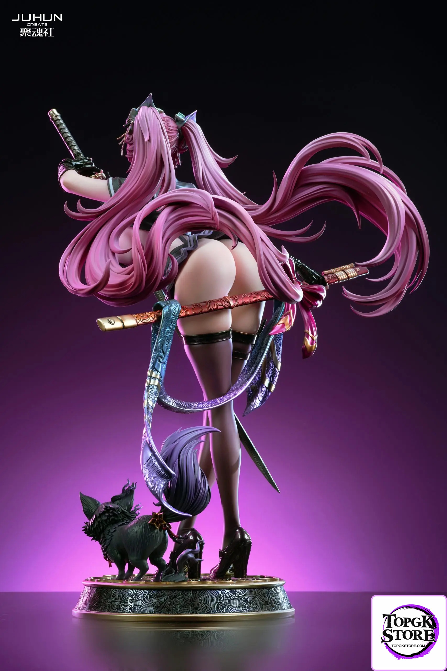 JuHun Create Studio – Demon Slaying Girl Aya 1/4 Statue (Licensed) - Photo 4 | TopGKStore