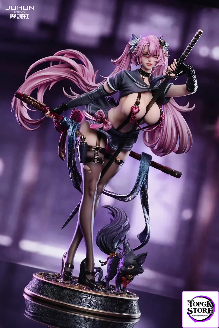 JuHun Create Studio – Demon Slaying Girl Aya 1/4 Statue (Licensed) - Photo 2 | TopGKStore
