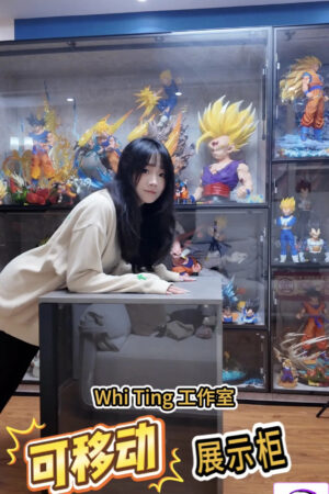 Whi Ting Studio – Frameless Glass Figurine Display Stand Original - Photo 1 | TopGKStore