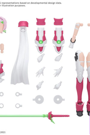 BANDAI SPIRITS – 30MS OPTION PARTS SET 27 MINERVA COSTUME COLOR A (Licensed) - Photo 1 | TopGKStore