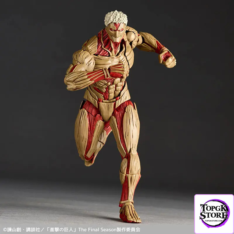 Kaiyodo – Revoltech Amazing Yamaguchi Attack on Titan Armored Titan & Female Titan (Licensed) - Photo 11 | TopGKSto