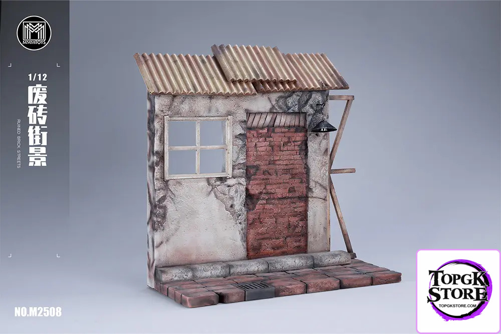 MMMTOYS – 1/12 Abandoned Brick Street Diorama Base M2508 (Licensed) - Photo 3 | TopGKStore