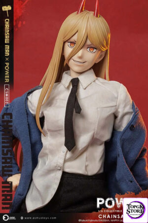 ASMUS TOYS – CHAINSAW MAN : POWER 1/6 Action Figure CSM002 (Licensed) - Photo 1 | TopGKStore