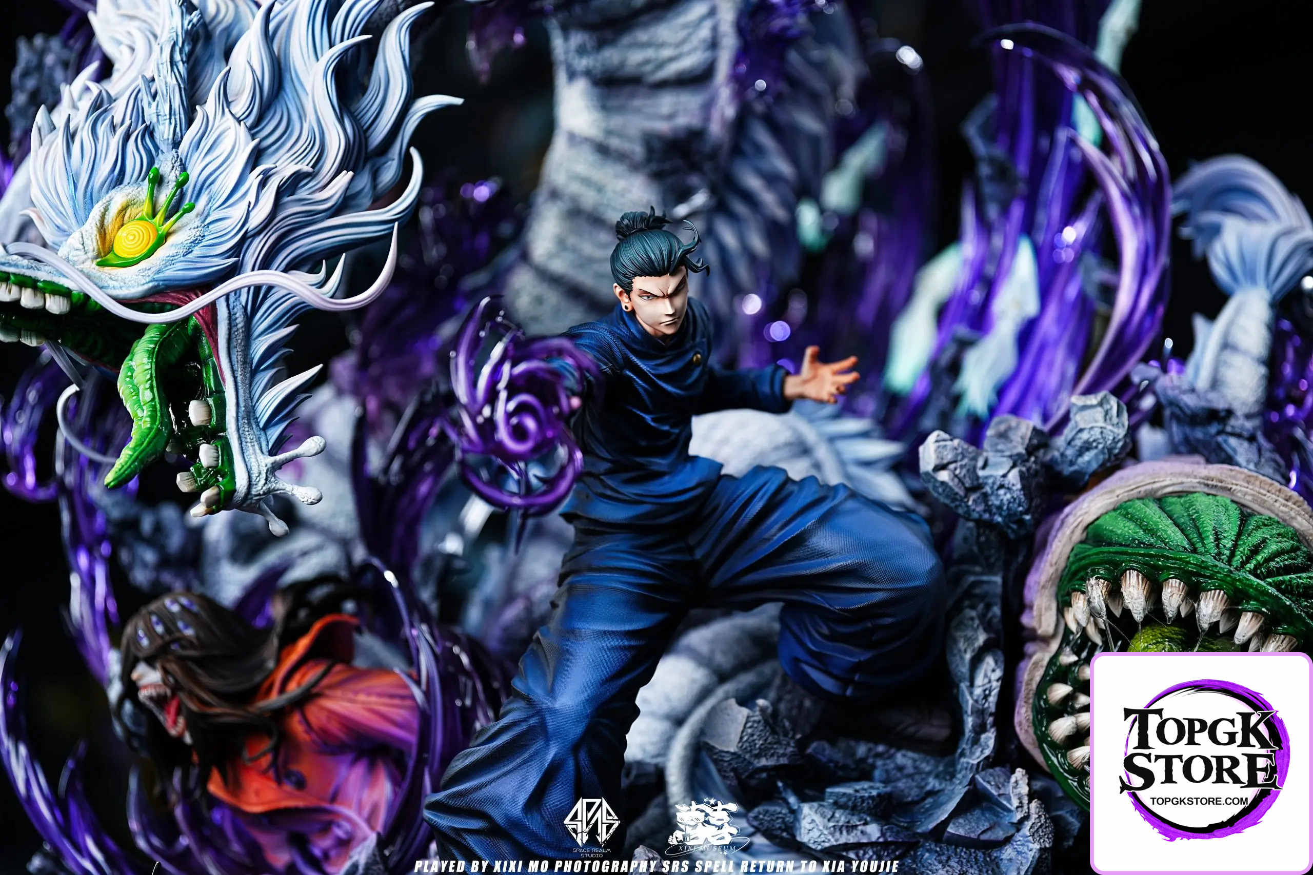 Space Realm Studio – The Four Special Grade Jujutsu Sorcerers Series Geto Suguru Jujutsu Kaisen - Photo 3 | TopGKStore