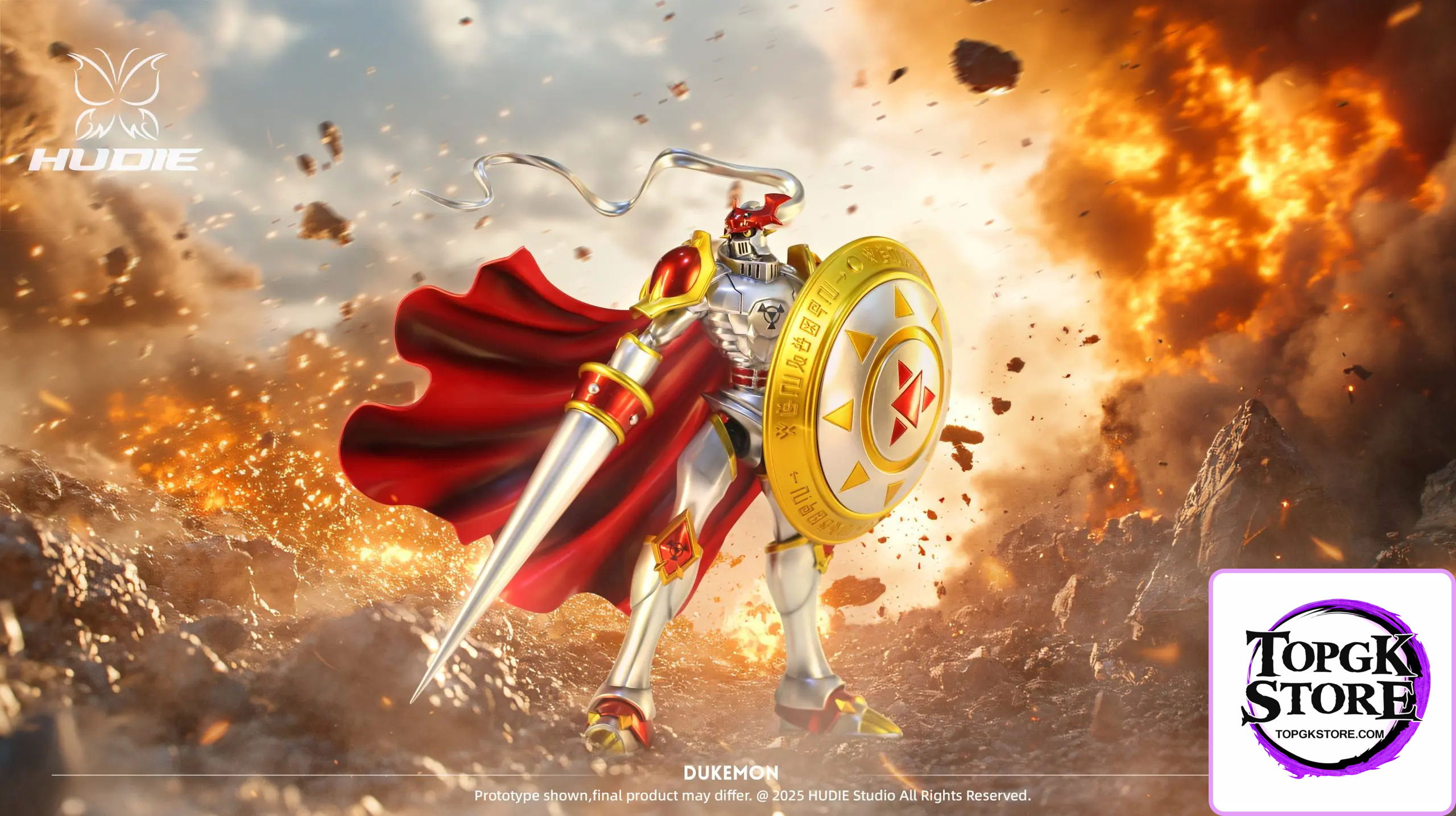 Hudie Studio – Digimon Tamers Gallantmon Digimon - Photo 5 | TopGKStore