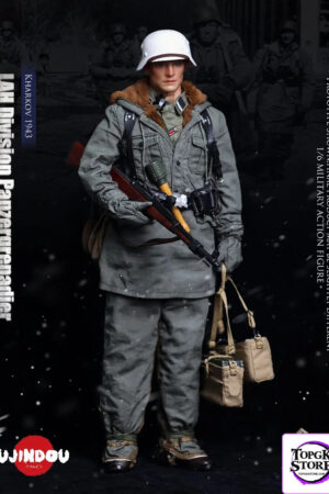 UJINDOU – UD9052 WWII German SS Standard Bearer Kharkov 1943 (Licensed) - Photo 1 | TopGKStore