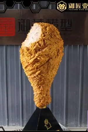 Royal Craftsman Studio - Large-Scale Simulated Fried Chicken Leg Model Large Scale Sculpture - Photo 1 | TopGKStore