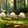 Bqs Studio – Pokedex Series Rowlet Pokémon - Photo 1 | TopGKStore