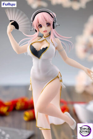 FURYU – SoniComi (Super Sonico) Sonico Trio-Try-iT Figure White China Dress ver. (Licensed) - Photo 2 | TopGKStore