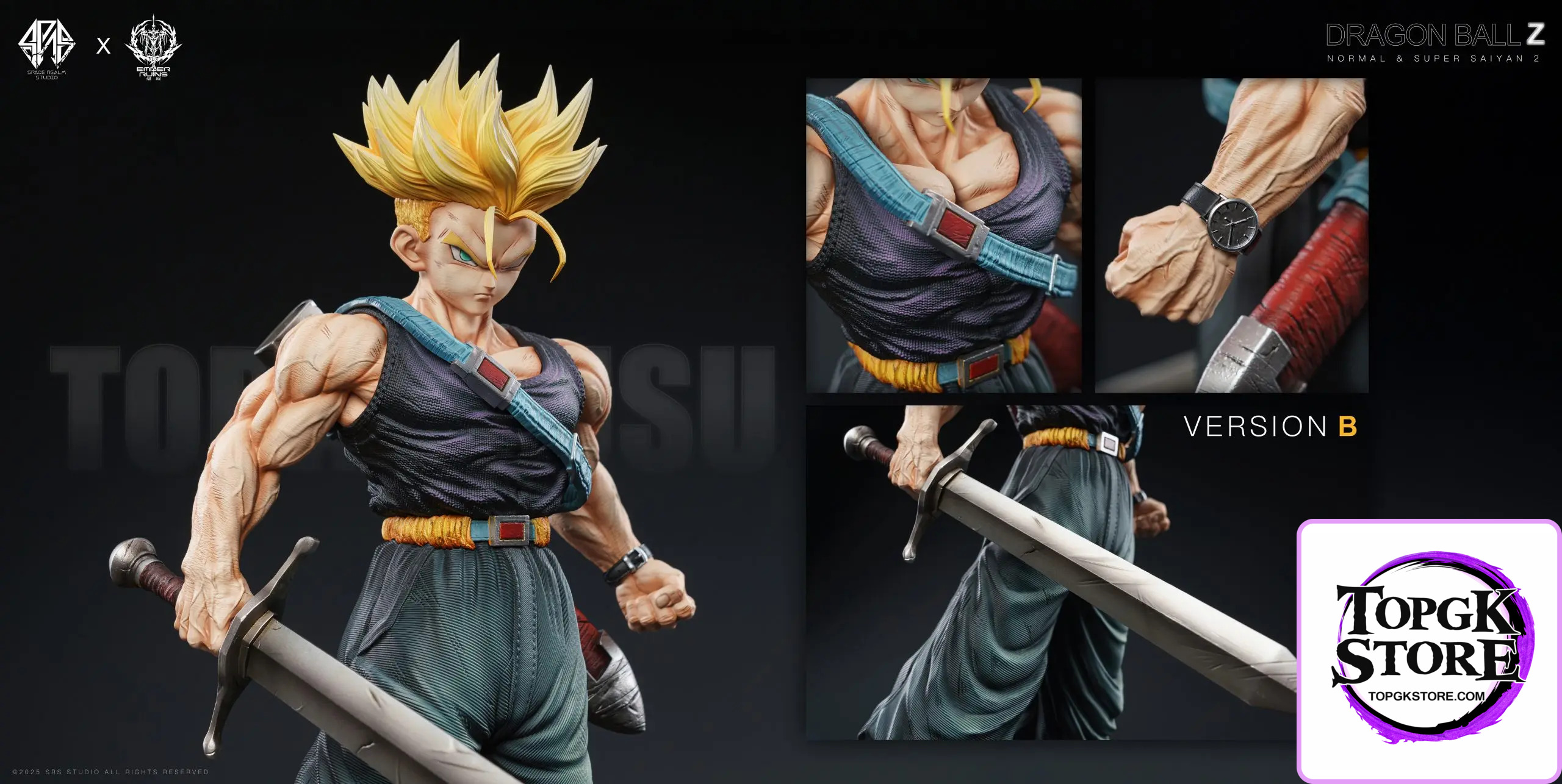 Space Realm Studio Ember Ruins Studio Dragon Ball Trunks TopGKStore space-realm-studio-ember-ruins-studio-dragon-ball-trunks-topgkstore