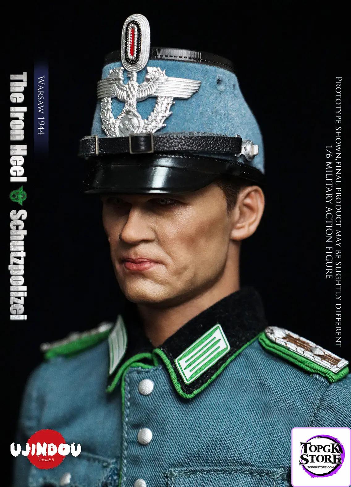 UJINDOU – 1/6 The Iron Heel-WWII German Schutzpolizei Warsaw 1944 UD9057 (Licensed) - Photo 5 | TopGKStore