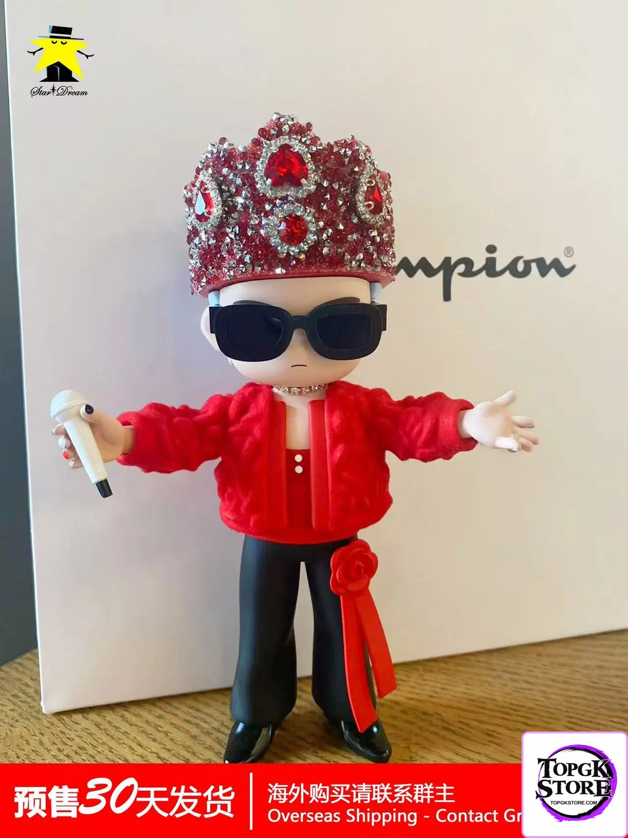 Star Dream Studio – G-Dragon Red Rose Flocking - Photo 4 | TopGKStore