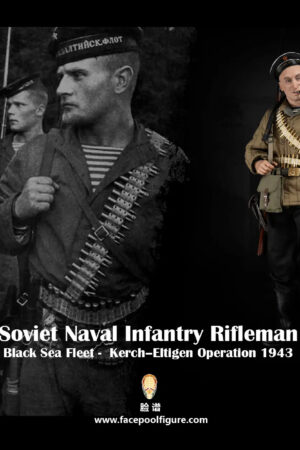 Facepoolfigure – 1/6 Action Figure Soviet Naval Infantry Rifleman Black Sea Fleet FP023A & FP023B (Licensed) - Phot