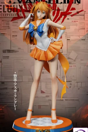 Mei Studio - Soryu Asuka Langley Cosplay Sailor Moon Mina Aino Neon Genesis Evangelion - Photo 1 | TopGKStore