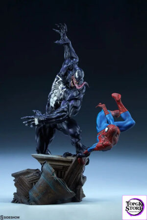 Sideshow Collectibles – Spider Man vs Venom Maquette 200561 (Licensed) - Photo 2 | TopGKStore