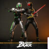 Hottoys – Kamen Rider Black Kamen Rider Black & Shadow Moon & Battle Hopper 1/6th scale Collectible Figure TMS1