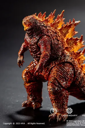 HIYA Studio – Exquisite Basic Series None Scale 7 Inch Godzilla King of the Monsters Burning Godzilla Action Figure EBG