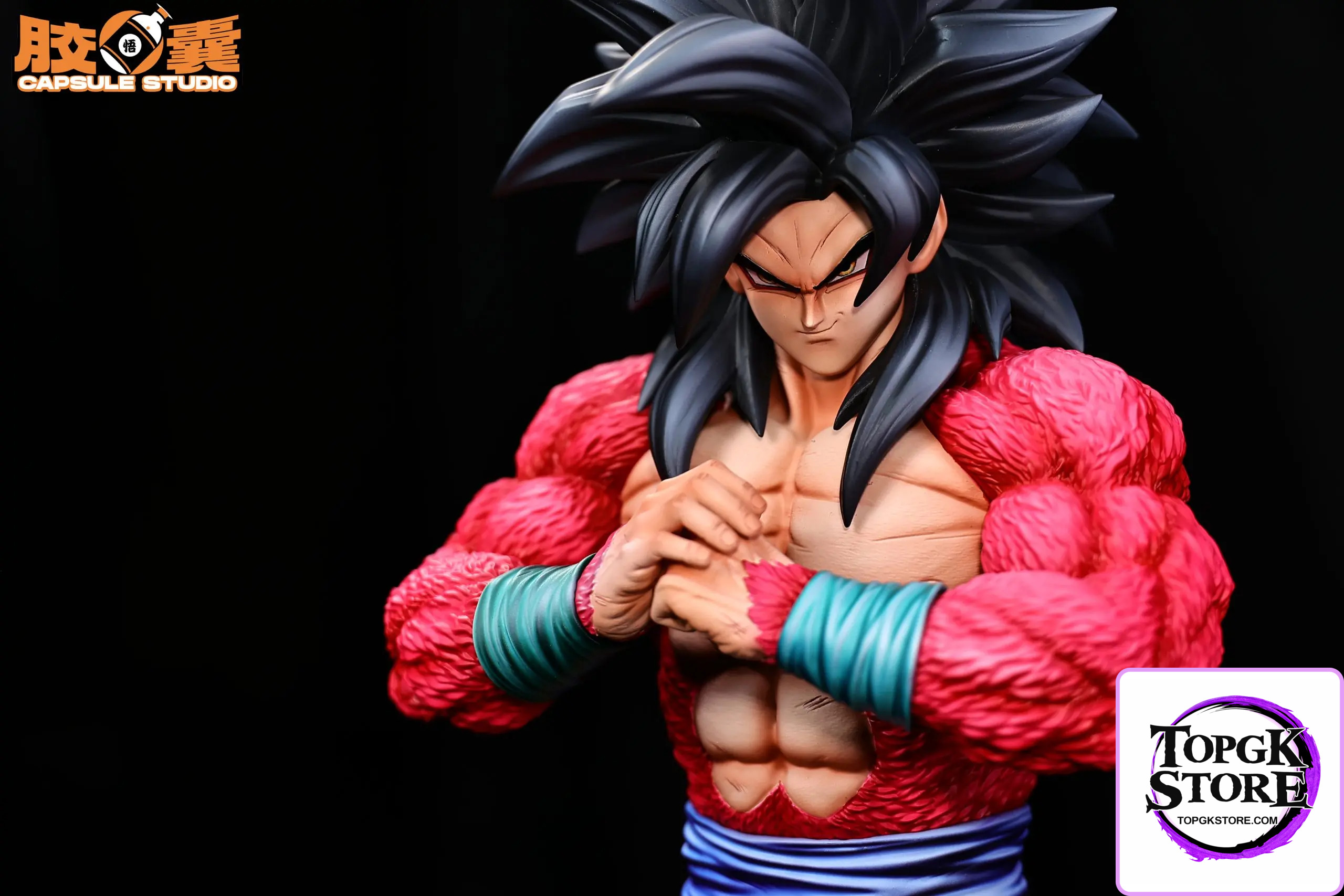 Capsule Studio – Dragon Ball Super Saiyan 4 Goku Clasps His Fists - Photo 9 | TopGKStore