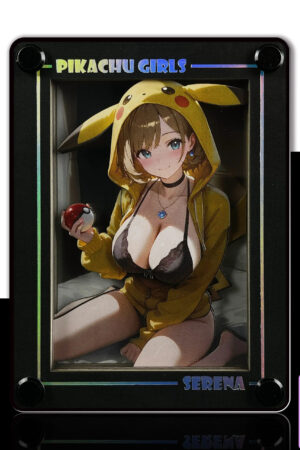B&W Studio Pokémon Pikachu Girl Series Desktop Decorative Card Tiles #9 Serena - Photo 2 | TopGKStore