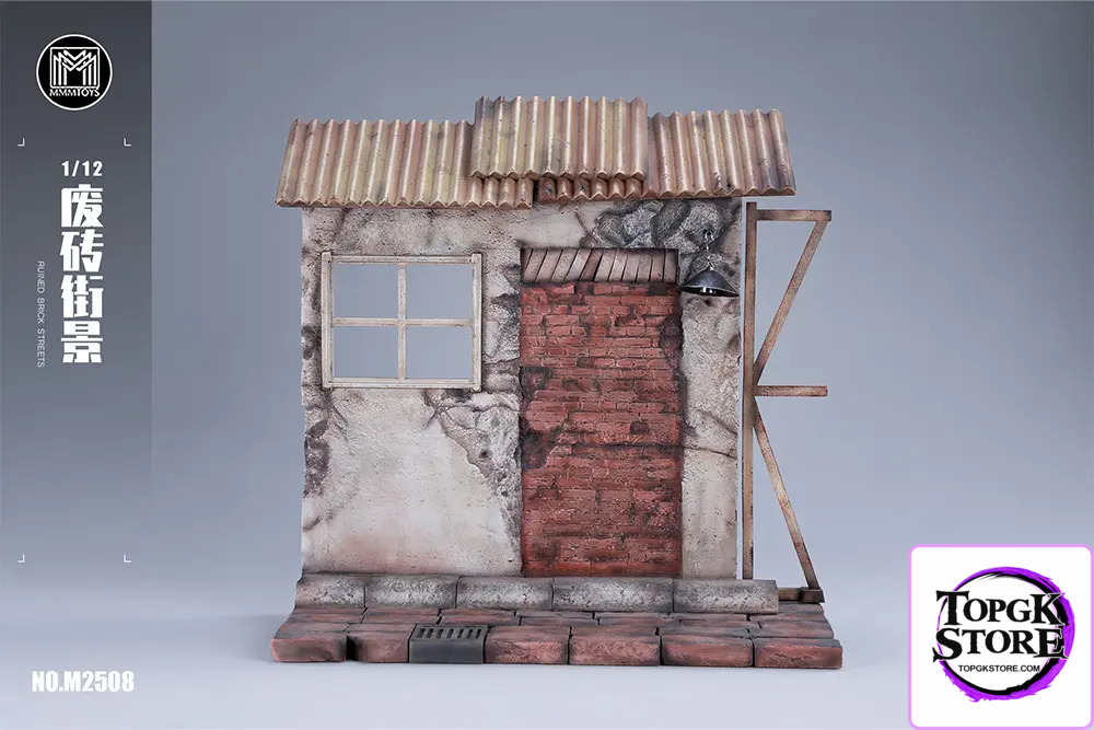MMMTOYS – 1/12 Abandoned Brick Street Diorama Base M2508 (Licensed) - Photo 4 | TopGKStore